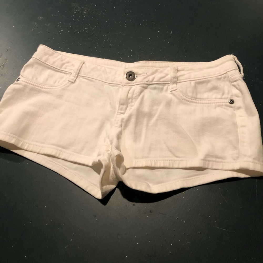 Women's White Shorts